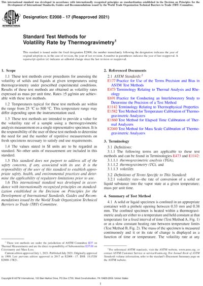 Standards PDF Cover Page