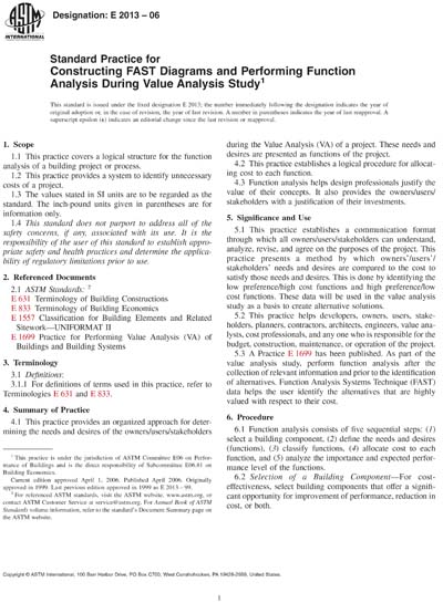 Standards PDF Cover Page