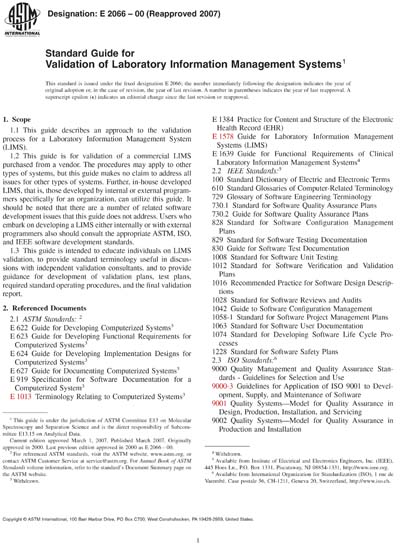 Standards PDF Cover Page