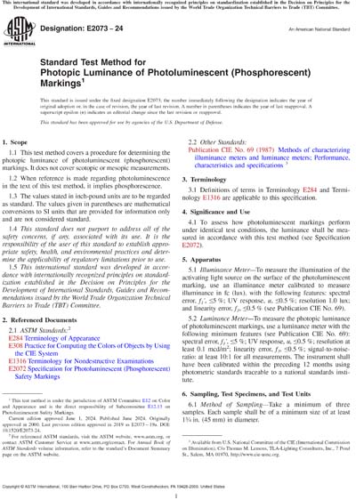 Standards PDF Cover Page