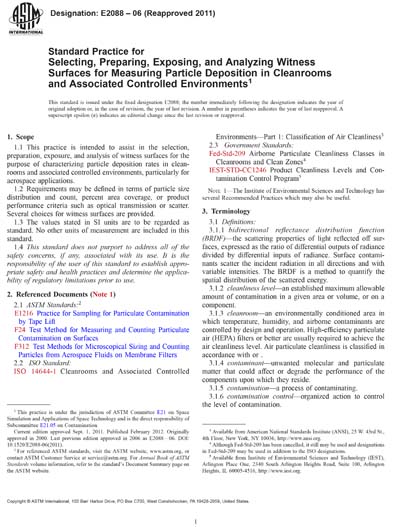 Standards PDF Cover Page