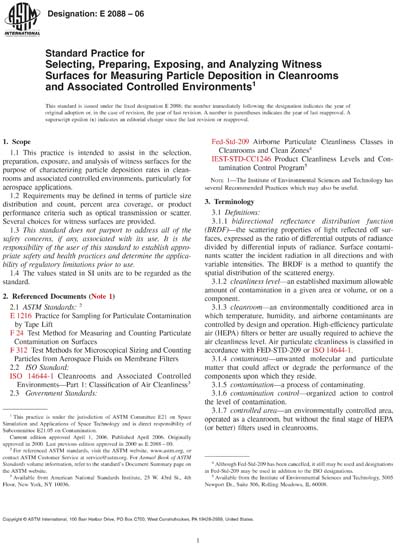 Standards PDF Cover Page