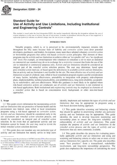 Standards PDF Cover Page