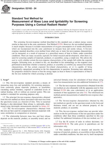 Standards PDF Cover Page