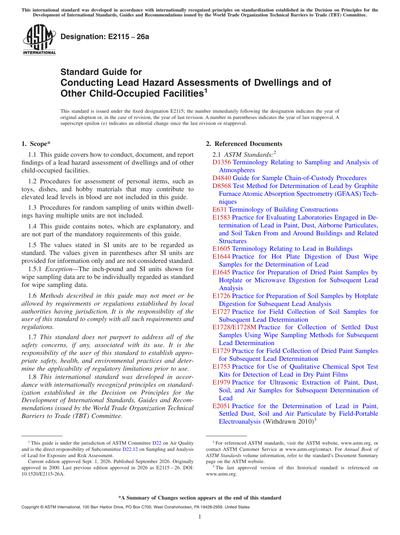 Standards PDF Cover Page