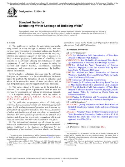 Standards PDF Cover Page