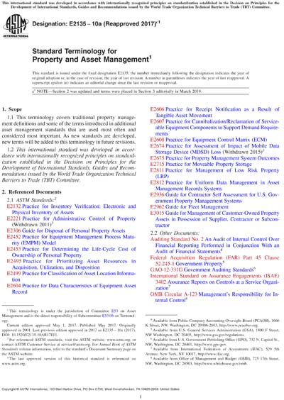 Standards PDF Cover Page