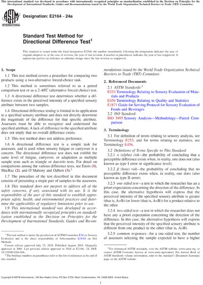 Standards PDF Cover Page