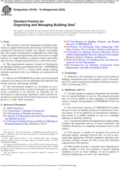 Standards PDF Cover Page