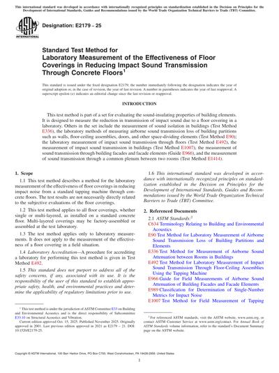 Standards PDF Cover Page
