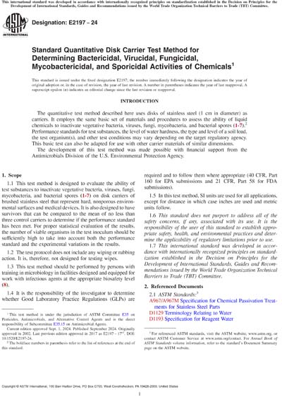 Standards PDF Cover Page