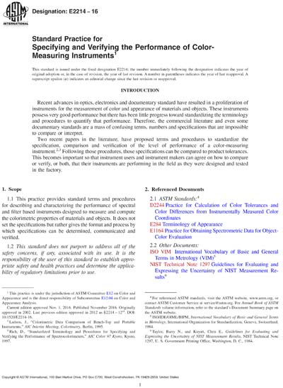 Standards PDF Cover Page
