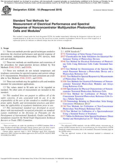 Standards PDF Cover Page