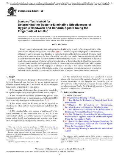 Standards PDF Cover Page