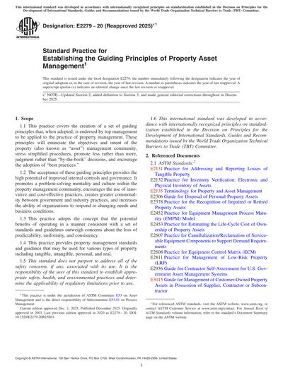 Standards PDF Cover Page