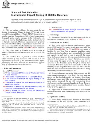 Standards PDF Cover Page