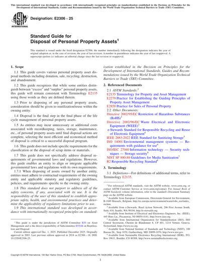 Standards PDF Cover Page