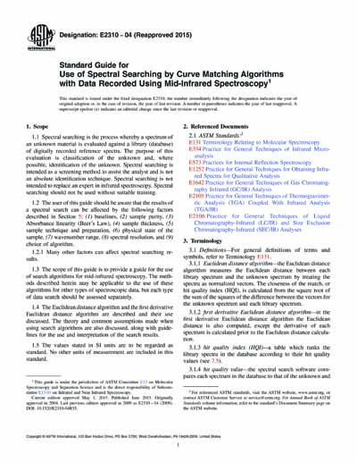 Standards PDF Cover Page