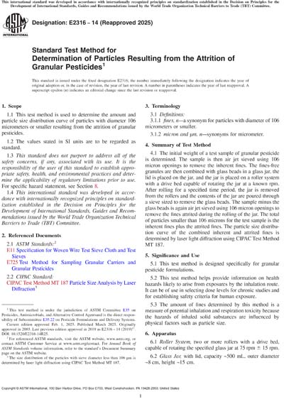 Standards PDF Cover Page