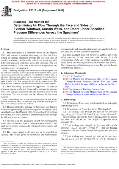 Standards PDF Cover Page