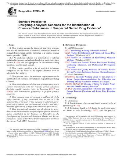 Standards PDF Cover Page