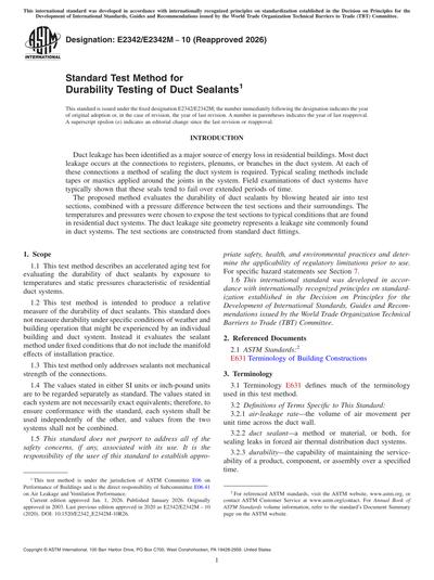 Standards PDF Cover Page