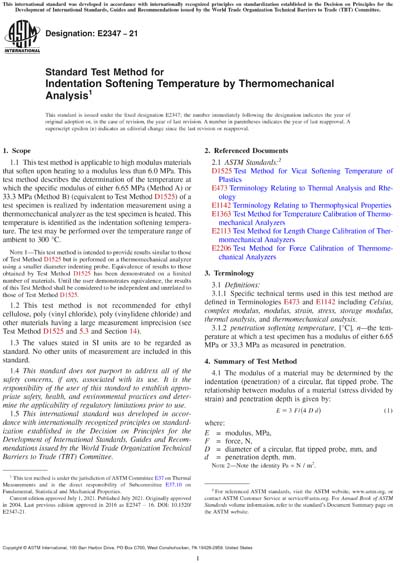 Standards PDF Cover Page