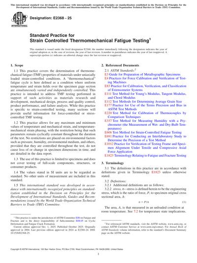 Standards PDF Cover Page