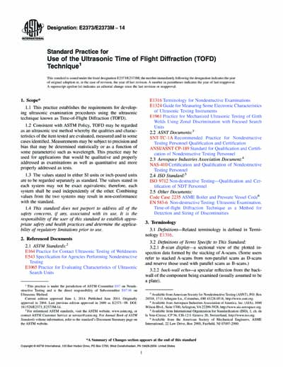 Standards PDF Cover Page