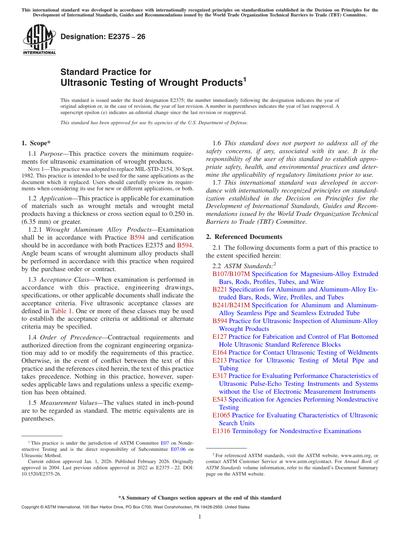Standards PDF Cover Page
