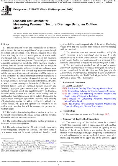 Standards PDF Cover Page