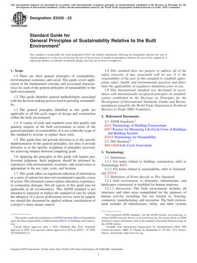 Standards PDF Cover Page