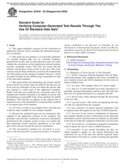Standards PDF Cover Page