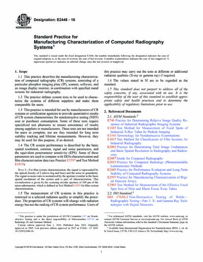 Standards PDF Cover Page