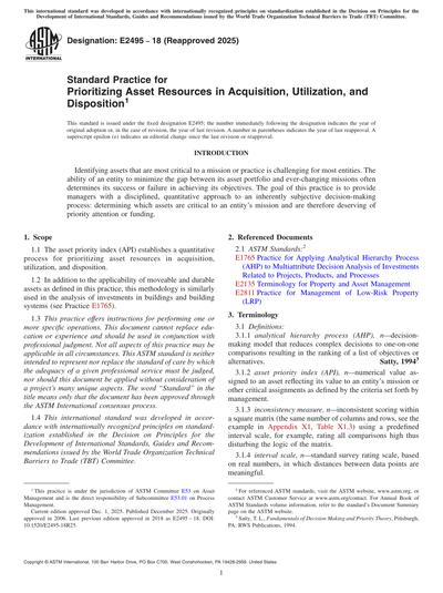Standards PDF Cover Page