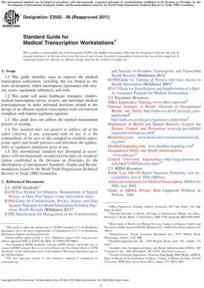 Standards PDF Cover Page