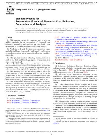 Standards PDF Cover Page