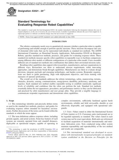 Standards PDF Cover Page