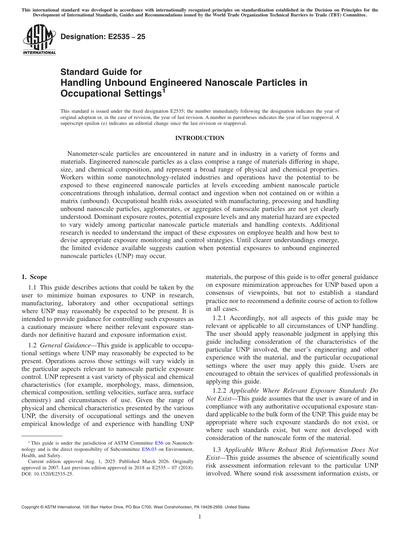 Standards PDF Cover Page