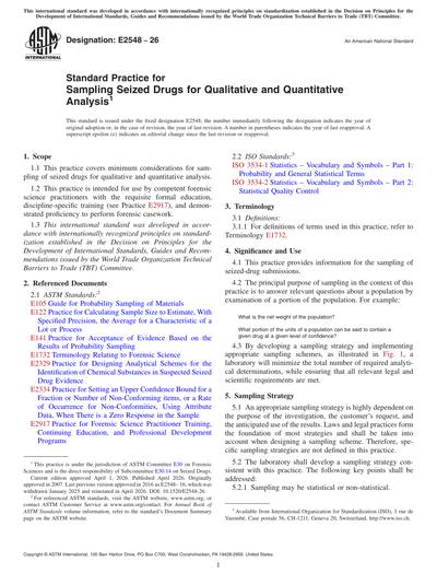 Standards PDF Cover Page