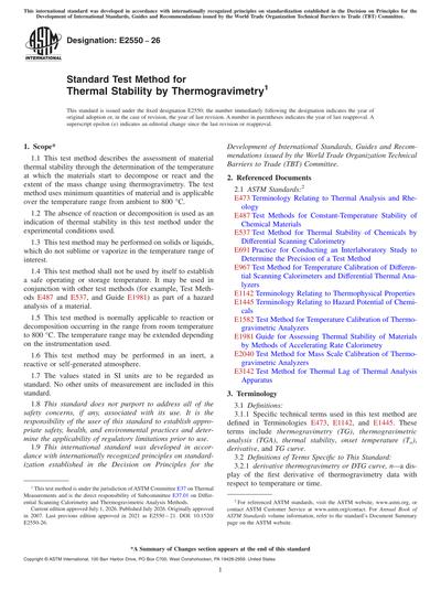 Standards PDF Cover Page