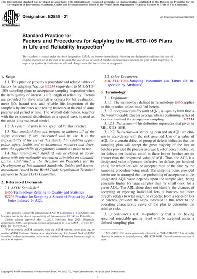 Standards PDF Cover Page