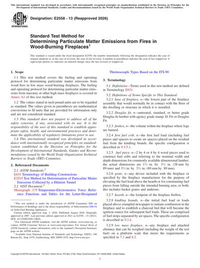 Standards PDF Cover Page