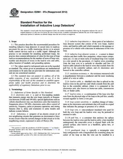 Standards PDF Cover Page