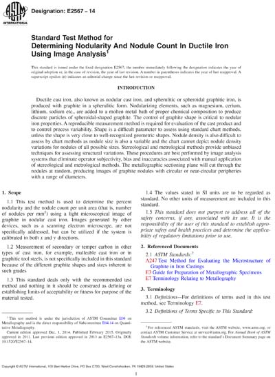 Standards PDF Cover Page