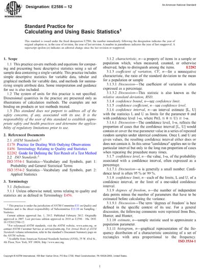 Standards PDF Cover Page