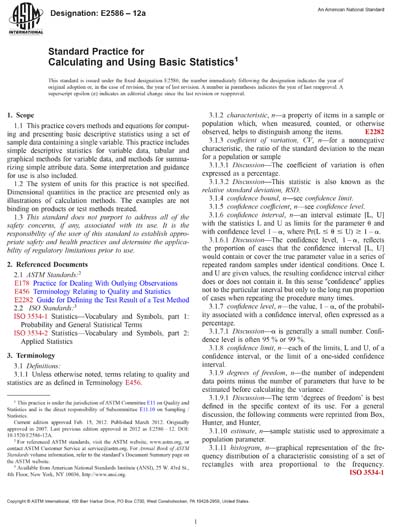 Standards PDF Cover Page