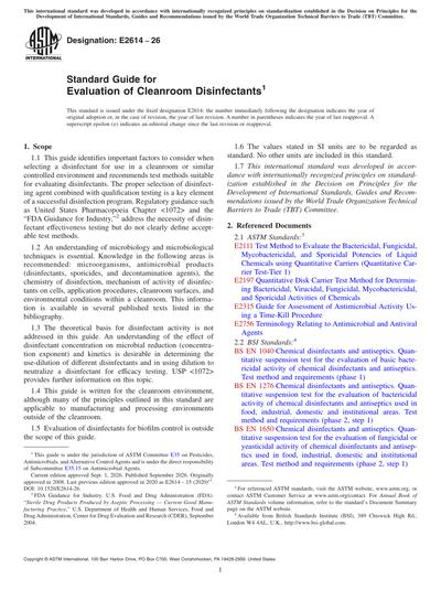 Standards PDF Cover Page