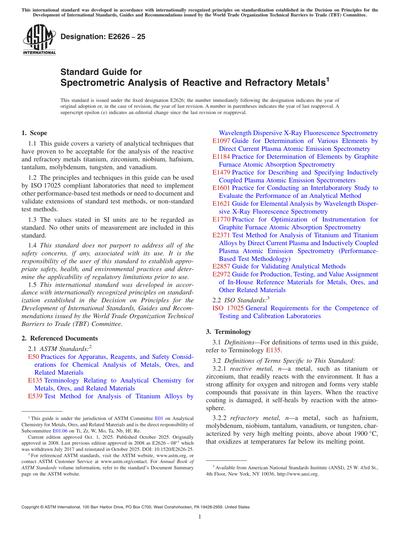 Standards PDF Cover Page