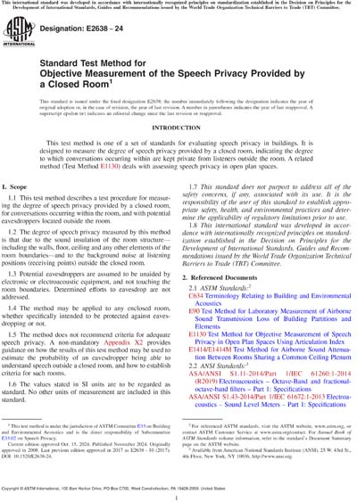 Standards PDF Cover Page